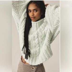 Anthropologie Fisherman Sweater